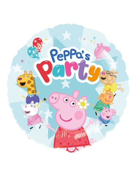 Aluminium Ballon Peppa Pig – Geburtstagsdekoration Zubehör - Bellefete.ch