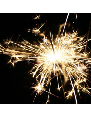 Goldene funkelnde Kerzen für Geburtstag oder festliches Ereignis