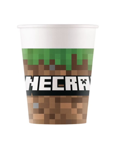 Minecraft Partybecher – Geburtstagsdeko