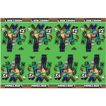 Tovaglia di compleanno Minecraft - Decorazione per feste per bambini - Bellefete.ch - Svizzera 2