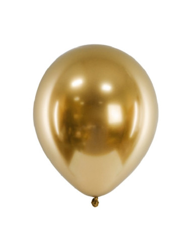 Mini palloncini effetto specchio Oro - 50 Pz - Palloncini da festa - Svizzera