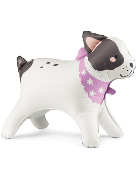 Palloncino mylar Bulldog - Decorazione compleanno e festa a tema animali - Bellefete.ch - Negozio Svizzera