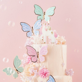 Cake Toppers Papillons - Bellefete.ch - Suisse - Décorations à gateau Papillons 2