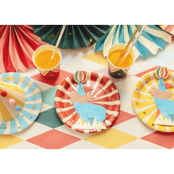 Tovaglioli a forma di Foca - Circo - Bellefete.ch - Svizzera - Decorazione di festa Circo 2