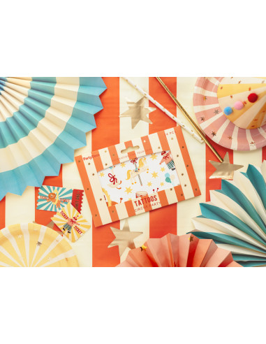 Tatuaggi temporanei a tema circo - Festa di compleanno per bambini
