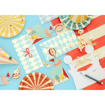 Invitations cirque en forme de Phoque - Bellefete.ch - Suisse - Anniversaire Cirque 2