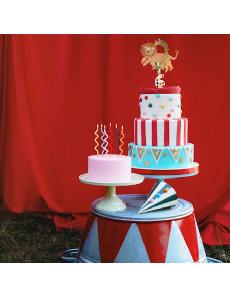 Decorazione per torta a forma di leone da circo - Decorazione per torta