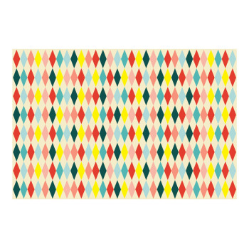Nappe de fête Cirque – Motif losanges pour décoration anniversaire enfant - Suisse