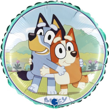 Ballon de fête Bluey et Bingo – décoration anniversaire enfant | BelleFete.ch
