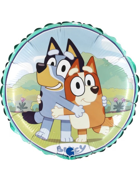 Pallone da festa Bluey e Bingo – decorazione compleanno bambino | BelleFete.ch