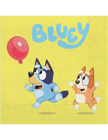 Tovaglioli per feste Bluey – decorazione compleanno bambino | BelleFete.ch