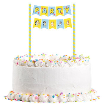 Decorazione per torta Bluey