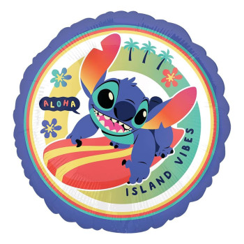 Palloncino da festa Stitch Aloha – decorazione compleanno tropicale | BelleFete.ch