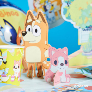 Décorations de table Bluey 2