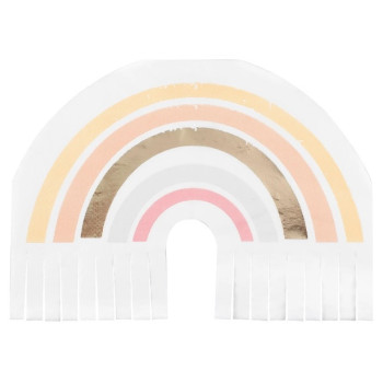 Serviettes de fête Boho Rainbow pour anniversaire, baby shower et fête bohème – Bellefete Suisse 2