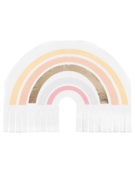 Tovaglioli per feste Boho Rainbow – Decorazione per compleanni e baby shower | Bellefete Svizzera