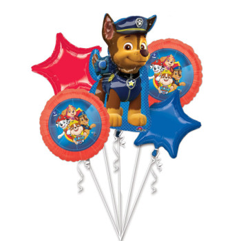 Bouquet di palloncini compleanno Pat' Patrouille – Atmosfera festosa - Bellefete.ch – Negozio online Svizzera