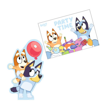 Cartes d'invitation Bluey