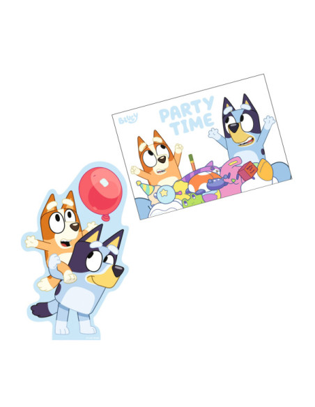 Biglietti d'invito Bluey