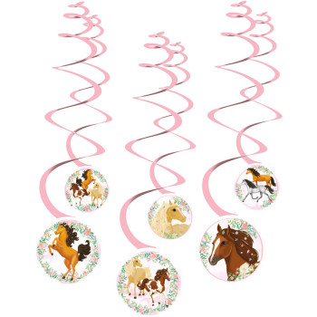 Décorations de fête à suspendre Chevaux – thème équitation | BelleFete.ch
