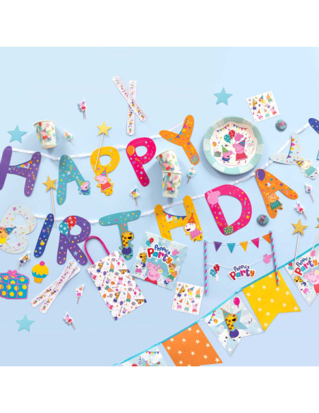 Decorazioni da tavola di Peppa Pig - Decorazioni per feste