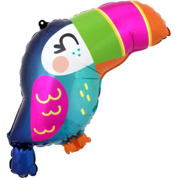 Ballon Tucan Tropical - Bellefete.ch - Svizzera - Decorazioni per feste hawaiane - Tropical