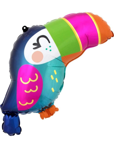 Ballon Tucan Tropical - Bellefete.ch - Svizzera - Decorazioni per feste hawaiane - Tropical