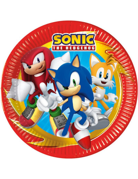 Decorazione compleanno Sonic – Festa per bambini tema riccio blu – Bellefete.ch – Svizzera
