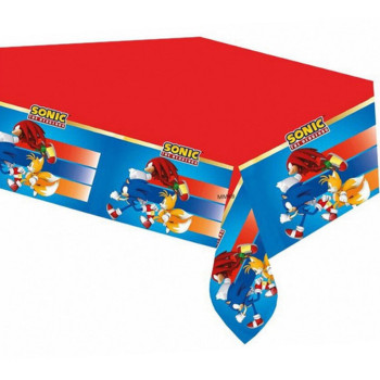 Nappe de table d'anniversaire Sonic - Bellefete.ch - Suisse - Déco de fête Sonic 2