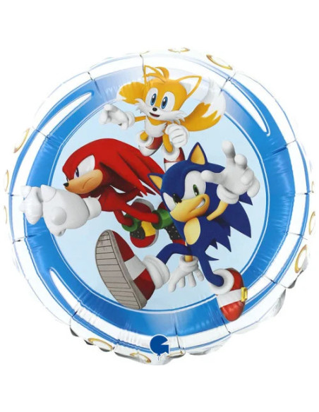 Ballon Sonic - Déco d'anniversaire Ballon Sonic - Déco d'anniversaire
