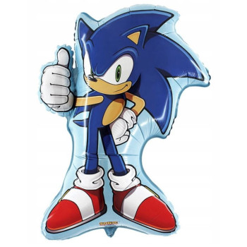 Großer Ballon Charakter Sonic - Bellefete.ch - Schweiz - Sonic Geburtstag