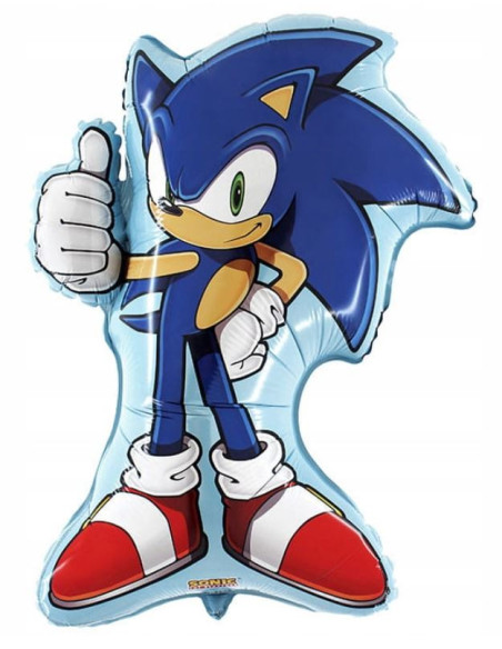 Großer Ballon Charakter Sonic - Bellefete.ch - Schweiz - Sonic Geburtstag