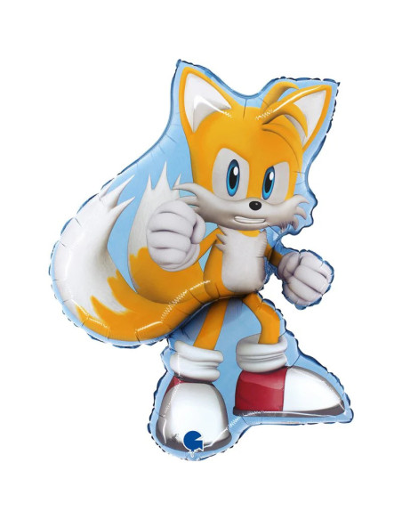 Grande pallone personaggio Sonic Tails - Bellefete.ch - Svizzera - Compleanno Sonic