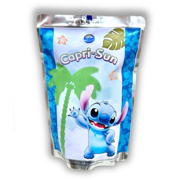 Capri-Sun personnalisé Stitch – Sachet boisson anniversaire – Fête enfant – Bellefete.ch