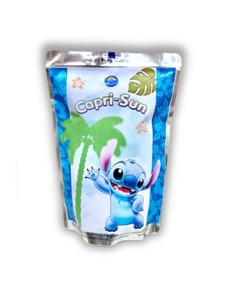 Capri-Sun personnalisé Stitch – Sachet boisson anniversaire – Fête enfant – Bellefete.ch