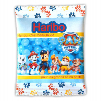 Caramelle blu personalizzate Pat'Patrouille - Prelibatezze festive - Bellefete.ch - Svizzera