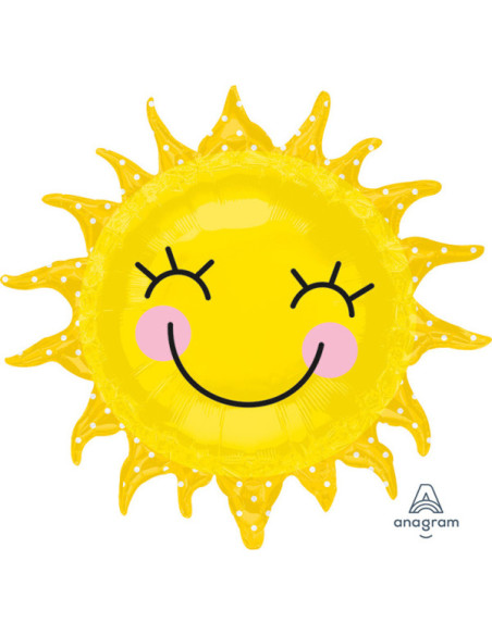 Ballons de fête en forme de Soleil - Ballon déco pour fêtes - Bellefete.ch