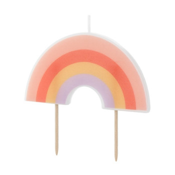 Bougie d’Anniversaire Arc-en-Ciel – Décoration Colorée pour Gâteau - Bellefete.ch