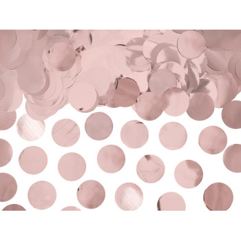 Cercles de Confettis Rose Gold – 15 g pour Anniversaires, Mariages et Fêtes - Bellefete.ch