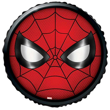 Palloncino Mylar a forma di testa di Spiderman per il compleanno dei bambini, decorazioni per supereroi Marvel