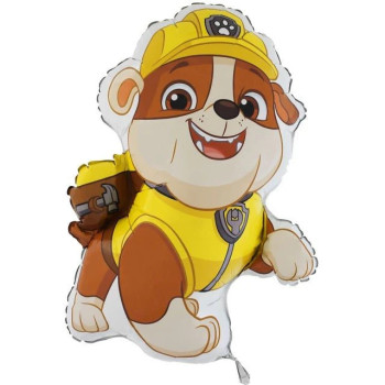 Grande pallone a forma di Rubble Pat' Patrouille - Palloni a tema Pat'Patrouille - Bellefete.ch