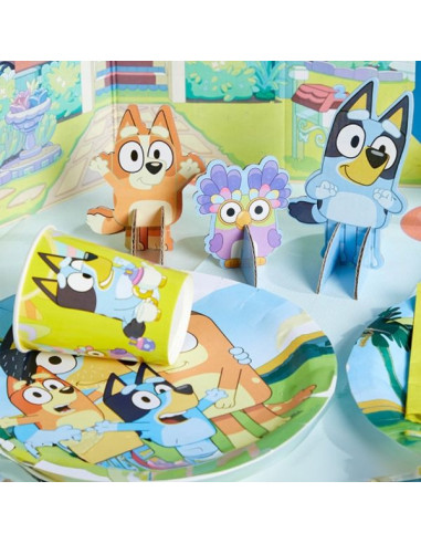 Assiettes de fête Bluey - Vaisselle Anniversaire Enfant | BelleFete.ch