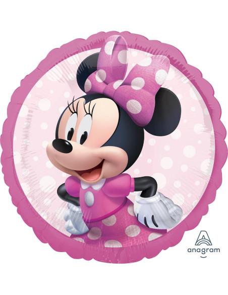 Ballon d’anniversaire Minnie Mouse, décoration festive Disney Ballon d’anniversaire Minnie Mouse, décoration festive Disney