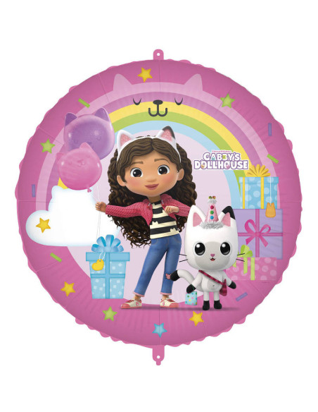 Gabby's Dollhouse Partyballon, Babygeburtstag Dekoration