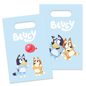 Borse per feste Bluey - Borse regalo per compleanno bambino - Bluey e Bingo - Negozio Svizzera BelleFete.ch