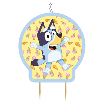 Bougie d’anniversaire Bluey – Décoration de gâteau thème Bluey et Bingo – Boutique Suisse BelleFete.ch