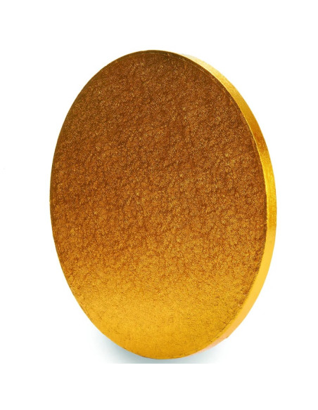 Rundes Kuchenblech Gold - 25 cm - Kuchendekoration - Bellefete.ch