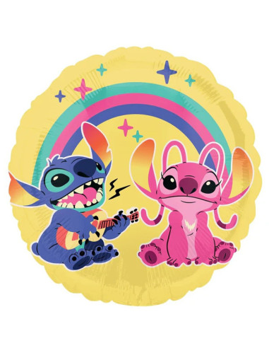 Ballon de fête Angel & Stitch – décoration anniversaire enfant | BelleFete.ch
