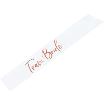 EVJF Team Bride Partyschal - festliches Accessoire zum Junggesellenabschied | BelleFete.ch