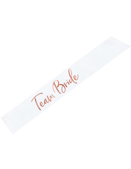 Écharpe de fête EVJF Team Bride – accessoire festif pour enterrement de vie de jeune fille | BelleFete.ch